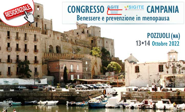 CONGRESSO AGITE -SIGITE CAMPANIA BENESSERE E PREVENZIONE IN MENOPAUSA