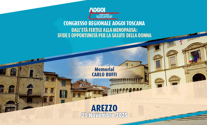 CONGRESSO REGIONALE AOGOI TOSCANA - Dall'età fertile alla menopausa: sfide e opportunità per la salute della donna
