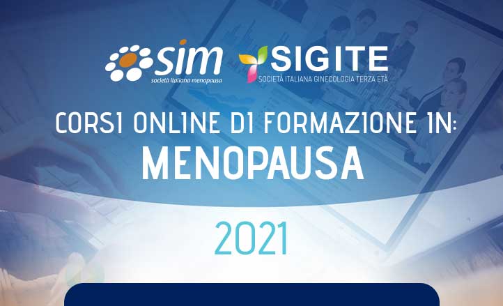 Corso FAD SIGITE – SIM in Menopausa e Invecchiamento