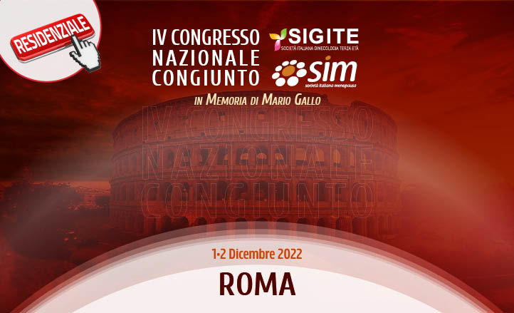 IV CONGRESSO NAZIONALE CONGIUNTO SIGITE SIM